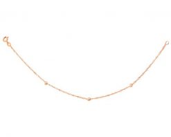 Złota bransoletka, singapurka - kulki. Żółte bransoletki Apart, złote. Za 689.00 zł.