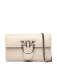 PINKO Torebka Love One Wallet Light AI 25-26 PLTT 105344 A2JC Écru. Torebki klasyczne Pinko, bez wzorów, ze skóry, bez dodatków. Za 1,149.00 zł.