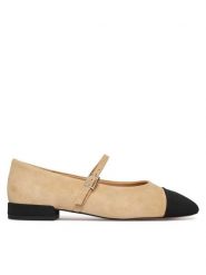 Aldo Baleriny Haoinia 14193443 Brązowy. Brązowe baleriny Aldo, bez wzorów, ze skóry, bez obcasa. Za 419.99 zł.