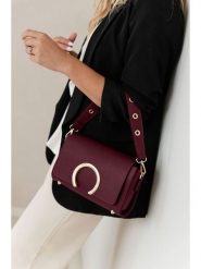 Lia Biassoni Skórzana torebka "Solano" w kolorze bordowym - 24 x 16 x 8 cm rozmiar: onesize. Czerwone torby na ramię Lia Biassoni, bez wzorów, z materiału, na ramię, bez dodatków. Za 321.97 zł.