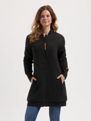 TRAVELIN' Bluza w kolorze czarnym rozmiar: S. Czarne bluzy Travelin', s, bez wzorów, bez kaptura. Za 295.99 zł.