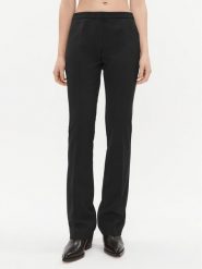 Pinko Spodnie materiałowe Persempre 102204 A18F Czarny Regular Fit. Czarne spodnie materiałowe Pinko, bez wzorów, z materiału. Za 409.99 zł.