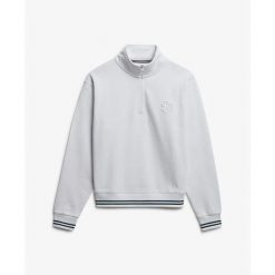 Sweter damski Superdry Country Club. Białe swetry Superdry, na zimę, bez wzorów, bez ramiączek. Za 332.10 zł.