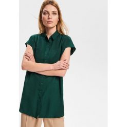 Koszula oversize z Tencelu™ - Zielony. Koszule Reserved. Za 99.99 zł.