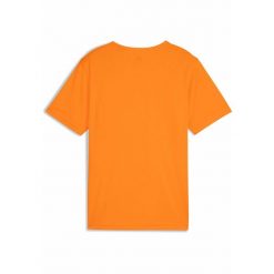 Młodzieżowa koszulka z grafiką individualFINAL PUMA Heat Fire Black Orange. Brązowa bluzki Puma, m, bez wzorów, młodzieżowe, bez kołnierzyka, bez ramiączek. Za 99.00 zł.