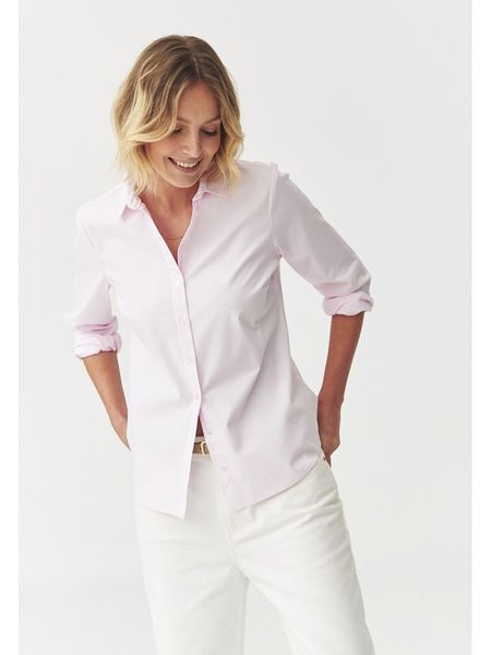 TATUUM Koszula "Elisha" w kolorze jasnoróżowym rozmiar: 38. Różowe koszule Tatuum, bez wzorów, bez kołnierzyka, bez ramiączek. Za 183.59 zł.