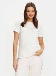 Guess T-Shirt V4YI09 J1314 Écru Oversize. T-shirty Guess, xs, z aplikacjami, z bawełny, bez kołnierzyka, bez ramiączek. Za 99.99 zł.