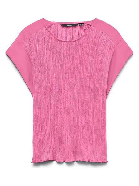 Vero Moda Bluzka w kolorze różowym rozmiar: M. Różowe bluzki Vero Moda, m, bez wzorów, bez kołnierzyka, bez ramiączek. Za 94.95 zł.