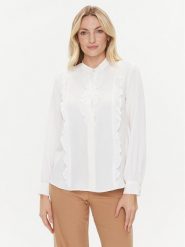 Marella Bluzka Aguzze 2331160536200 Écru Regular Fit. Bluzki Marella, bez wzorów, z wiskozy, bez kołnierzyka, bez ramiączek. Za 509.99 zł.