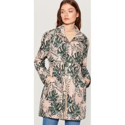 Parka z plisą maskującą - Beżowy. Parki Mohito. Za 249.99 zł.