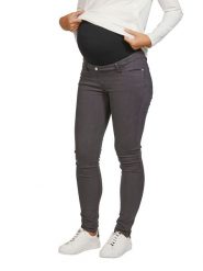 Vertbaudet Dżinsy ciążowe - Slim fit - w kolorze szarym rozmiar: 34. Szare jeansy Vertbaudet, bez wzorów. Za 105.88 zł.