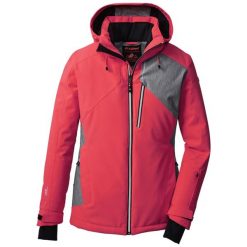 Kurtka damska Killtec 38605 KSW 7 WMN SKI JCKT. Czerwone kurtki narciarskie Killtec, l, bez wzorów, z materiału, z kapturem, narciarskie. Za 699.90 zł.