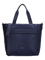 Beagles Torebka w kolorze granatowym - 43 x 33 x 15 cm rozmiar: onesize. Niebieskie torby na ramię Beagles, bez wzorów, z materiału, na ramię, bez dodatków. Za 152.26 zł.