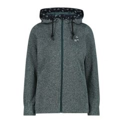 Damska techniczna bluza z kapturem CMP. Zielone bluzy CMP, bez wzorów, z kapturem. Za 346.00 zł.