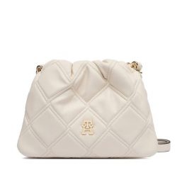 Torebka Tommy Hilfiger. Białe torebki klasyczne TOMMY HILFIGER, bez wzorów, bez dodatków. Za 489.99 zł.