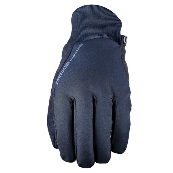 Rękawice STOKE WP - CZARNE - XXL/12. Czarne rękawiczki FIVE GLOVES, bez wzorów, sportowe. Za 238.00 zł.