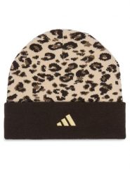 Adidas Czapka Leo Graphic Beanie KR1731 Beżowy. Brązowe czapki Adidas, bez wzorów, z poliakrylu. Za 89.99 zł.