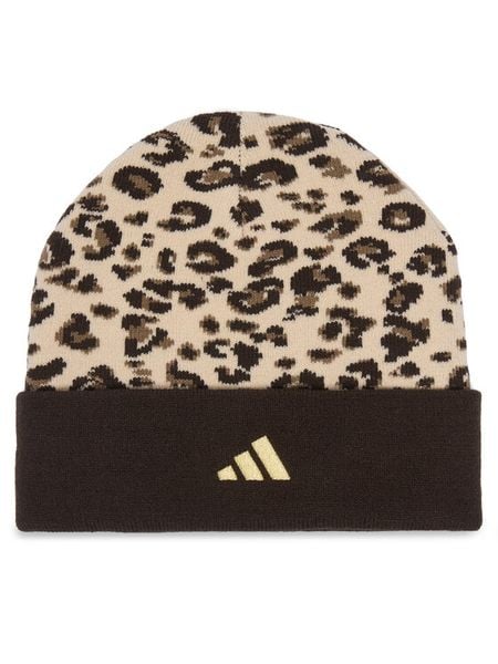 Adidas Czapka Leo Graphic Beanie KR1731 Beżowy. Brązowe czapki Adidas, bez wzorów, z poliakrylu. Za 89.99 zł.