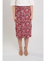 Marks & Spencer Spódnica w kolorze jasnoróżowo-biało-czerwonym rozmiar: 42. Białe spódnice Marks & Spencer, na co dzień, bez wzorów, mini, proste. Za 101.23 zł.