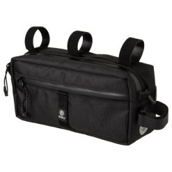 Torba na kierownicę Venture czarna z odblaskiem 3M. Czarne torby na ramię AGU, bez wzorów, z materiału, klasyczne, na ramię, bez dodatków. Za 217.90 zł.