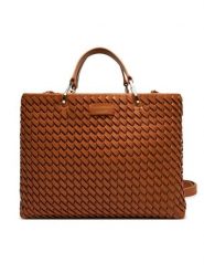 Emporio Armani Torebka EW000360 AF12762 U6164 Brązowy. Brązowe torebki klasyczne Emporio Armani, bez wzorów, ze skóry, bez dodatków. Za 1,479.00 zł.