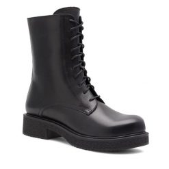 Trapery GINO ROSSI. Czarne trapery i śniegowce Gino Rossi. Za 299.99 zł.