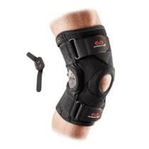 Stabilizator orteza kalana z pasami sportowy McDavid Hinged Knee Brace - 429x. Czarne bielizna sportowa MCDAVID, m, bez wzorów. Za 503.70 zł.
