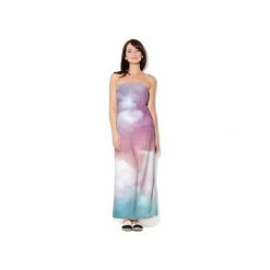 Sukienka CP-027 57. Sukienki Colour Pleasure, xl, bez wzorów, z dzianiny, bez kołnierzyka, bez ramiączek, maxi. Za 169.00 zł.
