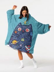 Mr GUGU & MISS GO Koco-bluza ze wzorem rozmiar: onesize. Bluzy Mr.Gugu & Miss Go, bez wzorów, z kapturem. Za 118.56 zł.