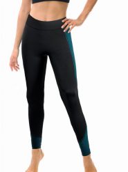 Controlbody Legginsy sportowe w kolorze czarno-niebieskim rozmiar: S/M. Czarne legginsy Controlbody, m, bez wzorów, z materiału, z podwyższonym stanem, outdoorowe. Za 65.85 zł.