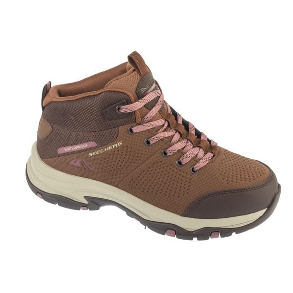 Buty trekkingowe damskie, Trego - Trail Destination. Brązowe trekkingi Skechers. Za 429.99 zł.