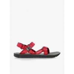 Sandały turystyczne damskie Source Classic Pro. Czerwone sandały SOURCE, bez wzorów, sportowe, bez obcasa, bez zapięcia. Za 387.99 zł.