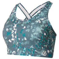 Stanik sportowy damski Mantra. Zielone bielizna sportowa Dare 2b, xs, bez wzorów, z elastanu. W wyprzedaży za 59.99 zł.