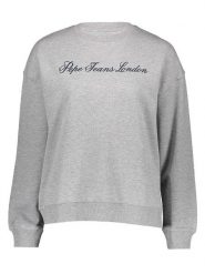 Pepe Jeans Bluza w kolorze szarym rozmiar: M. Szare bluzy Pepe Jeans, m, bez wzorów, z jeansu, bez kaptura. Za 171.68 zł.