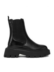 G-Star Raw Sztyblety CEO-WI34-JOSIA-03 Czarny. Czarne botki G-Star Raw, bez wzorów, ze skóry, bez obcasa, na płaskiej podeszwie, bez zapięcia. Za 429.99 zł.