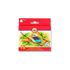 Kredki Trio Wax jumbo 12 kolorów (238522). Kredki do oczu KOH-I-NOOR. Za 6.99 zł.