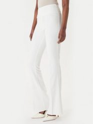 Rinascimento Spodnie materiałowe CFC0127876003 Biały Slim Fit. Białe spodnie materiałowe Rinascimento, xl, bez wzorów, z materiału. Za 439.99 zł.