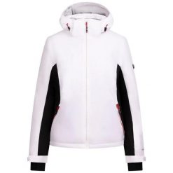 Kurtka Narciarska Damska Doris. Białe kurtki narciarskie Trespass, xl, bez wzorów, bez kaptura, narciarskie. Za 491.99 zł.