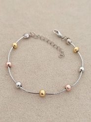 Luja Bijoux Pozłacana bransoletka rozmiar: onesize. Szare bransoletki Luja Bijoux, pozłacane. Za 61.02 zł.