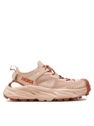 Hoka Sandały Hopara 2 1147670 Beżowy. Brązowe obuwie sportowe HOKA, z materiału, bez zapięcia. Za 499.99 zł.