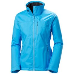 Kurtka narciarska damska Helly Hansen Crew 2. Niebieskie kurtki narciarskie Helly Hansen, bez wzorów, bez kaptura, narciarskie. Za 723.50 zł.