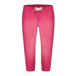 Damskie spodnie 3/4 Loap Decilla Pink. Czerwone spodnie dresowe Givova, bez wzorów, z bawełny. Za 61.81 zł.
