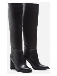 Herrlicher Skórzane botki "Florenze" w kolorze czarnym rozmiar: 40. Czarne botki Herrlicher, bez wzorów, z materiału, bez obcasa, bez zapięcia. Za 434.99 zł.