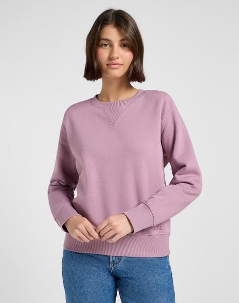 DAMSKA BLUZA LEE RAGLAN CREW SWS PLUMBERRY 112371294. Bluzy Lee, l, bez wzorów, bez kaptura. Za 199.99 zł.