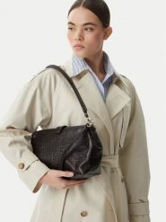 Balagan Torebka ROFE L Brązowy. Brązowe torebki klasyczne BALAGAN, bez wzorów, ze skóry, bez dodatków. Za 999.99 zł.