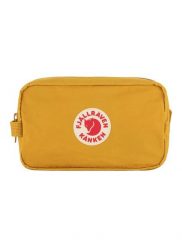 Saszetka Fjallraven Kanken Gear Bag - ochre. Żółte torby na ramię Fjällräven, bez wzorów, z tkaniny, sportowe, bez dodatków. Za 139.99 zł.