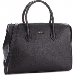 Torebka FURLA - Pin 997362 B BMJ9 OAS Onyx. Czarne torby na ramię Furla, bez wzorów, ze skóry, na ramię, bez dodatków. W wyprzedaży za 679.00 zł.