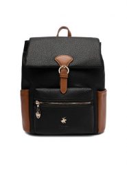 Beverly Hills Polo Club Plecak CEO-BHPC-C-002-08 Czarny. Czarne plecaki Beverly Hills Polo Club, bez wzorów, z materiału. Za 249.99 zł.