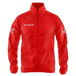 Kurtka Sportowa Givova Basico 3XL - Lekka i Oddychająca. Fioletowe kurtki sportowe Givova, xl, bez wzorów, z nylonu, bez kaptura, do piłki nożnej. Za 98.99 zł.