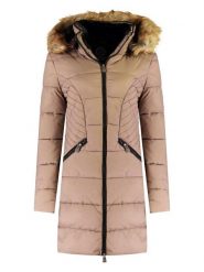 Canadian Peak Parka "Akapeak" w kolorze szarobrązowym rozmiar: M. Brązowe parki Canadian Peak, m, bez kaptura. Za 264.15 zł.
